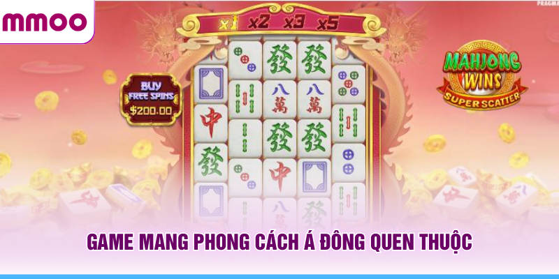 Game MMOO mang phong cách Á Đông quen thuộc
